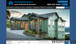 houseplans.pro Screenshot