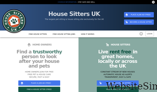 housesittersuk.co.uk Screenshot