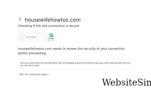 housewifehowtos.com Screenshot