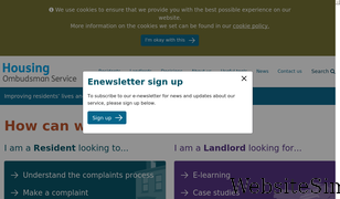 housing-ombudsman.org.uk Screenshot