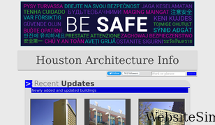 houstonarchitecture.com Screenshot