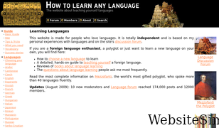 how-to-learn-any-language.com Screenshot