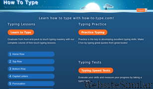 how-to-type.com Screenshot