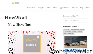 how2foru.com Screenshot
