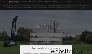 howdidido.com Screenshot