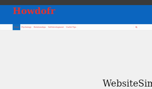 howdofr.com Screenshot