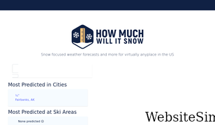 howmuchwillitsnow.com Screenshot