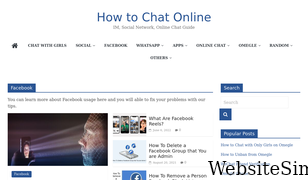 howtochatonline.net Screenshot