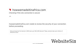 howwemadeitinafrica.com Screenshot