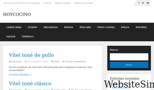 hoycocino.com.ar Screenshot