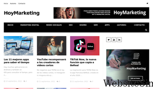 hoymarketing.com Screenshot
