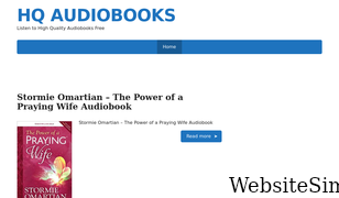 hqaudiobooks.com Screenshot