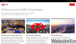 hsbc.de Screenshot