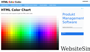 html-color-codes.info Screenshot