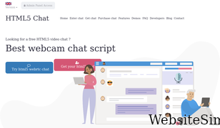 html5-chat.com Screenshot
