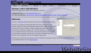 httrack.com Screenshot