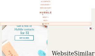 hubblecontacts.com Screenshot