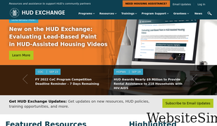 hudexchange.info Screenshot