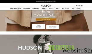 hudsonjeans.com Screenshot