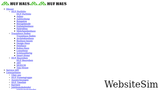 huf-haus.com Screenshot