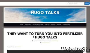 hugotalks.com Screenshot