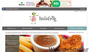 hulafrog.com Screenshot