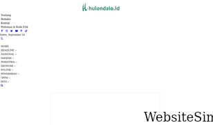 hulondalo.id Screenshot