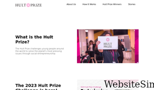 hultprize.org Screenshot