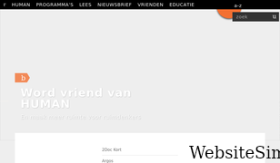 human.nl Screenshot
