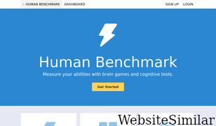 humanbenchmark.com Screenshot
