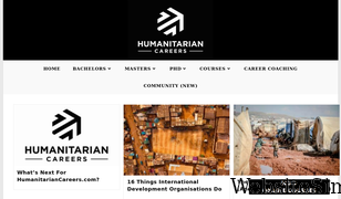 humanitariancareers.com Screenshot
