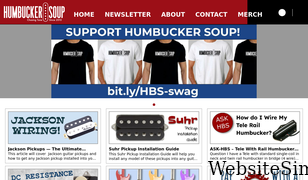humbuckersoup.com Screenshot