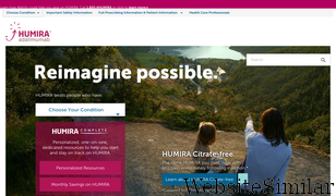 humira.com Screenshot