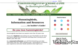 hummingbird-guide.com Screenshot