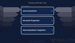 hungryandfrugal.com Screenshot