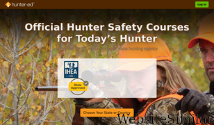 hunter-ed.com Screenshot