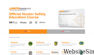 huntercourse.com Screenshot