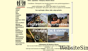 huntershouse.dk Screenshot