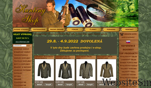 hunting-shop.cz Screenshot