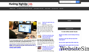huongnghiep24h.com Screenshot