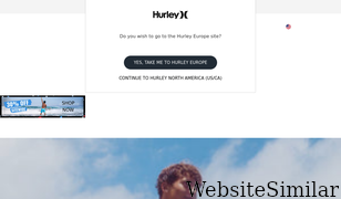 hurley.com Screenshot
