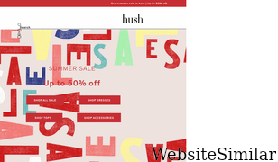hush-uk.com Screenshot