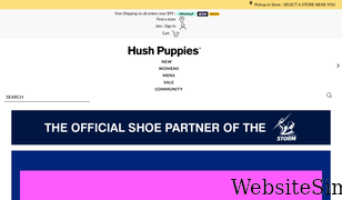 hushpuppies.com.au Screenshot