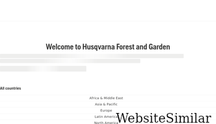 husqvarna.com Screenshot