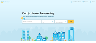 huurwoningen.nl Screenshot