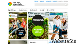 hvhl.nl Screenshot