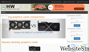 hwbench.com Screenshot