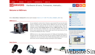 hwdrivers.com Screenshot