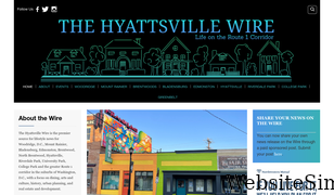 hyattsvillewire.com Screenshot