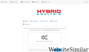 hybrid-analysis.com Screenshot